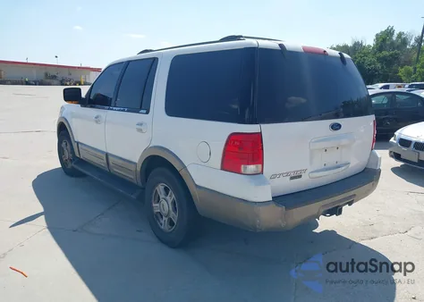 2003 Ford Expedition Eddie Bauer from USA, damaged, VIN 1FMRU17W43LA82616